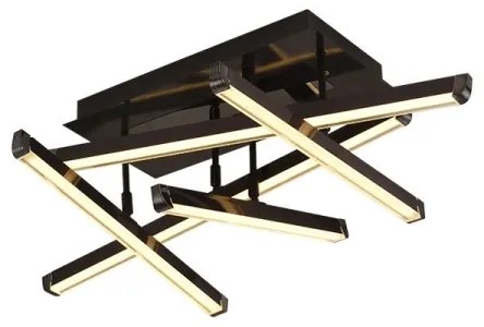 LED Stmievateľný prisadený luster LED/60W/230V 3000-6500K + diaľkové ovládanie