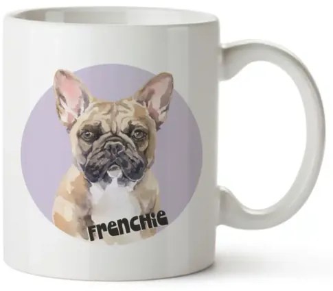 Bohemia Gifts Keramický hrnček - Frenchie, 350 ml