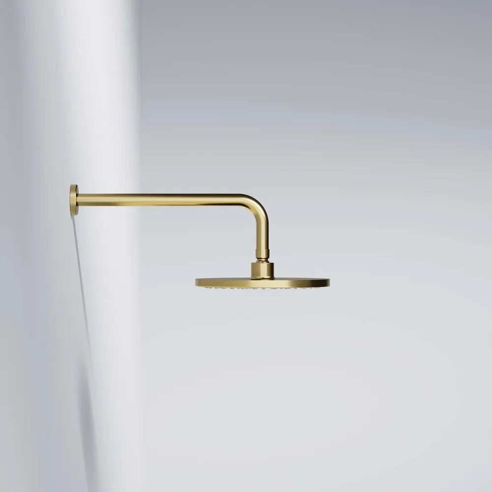 STEINBERG 340 horná sprcha 1jet, priemer 220 mm, kartáčované zlato, 3401686BG