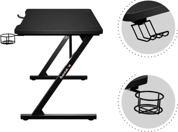 Herný stôl Hero - 1.8 čierny