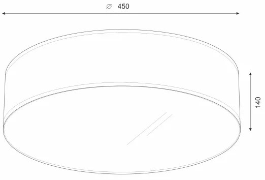 Brilagi - LED Stropné svietidlo SIRIJA LED/36W/230V pr. 45 cm biela