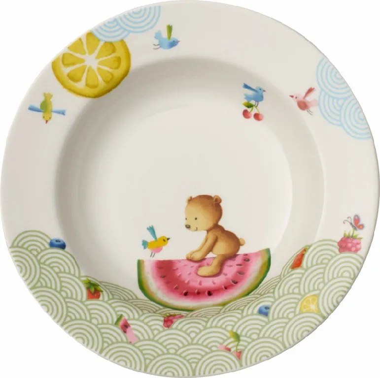 Villeroy & Boch Hungry as a Bear detský hlboký tanier, 19,5 cm