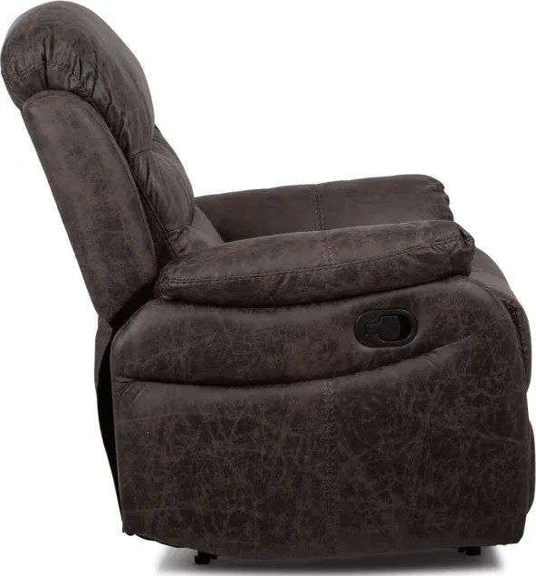 Polohovacie kreslo hnedé TV-4086 BR