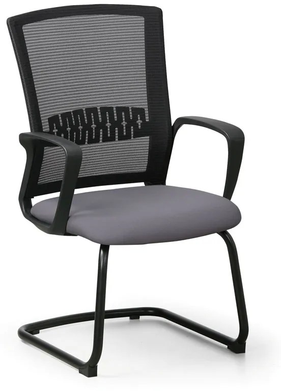 Konferenčná stolička ROY, sivá
