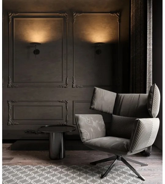 MAXLIGHT W0303 - LED Nástenná lampa HANA LED/6W/230V čierna