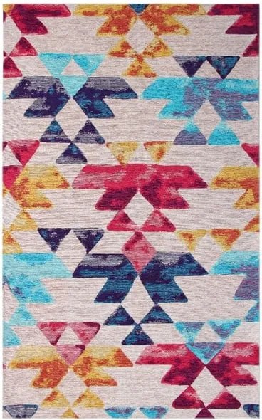 Koberec Eco Rugs Color Tribal, 80 × 150 cm