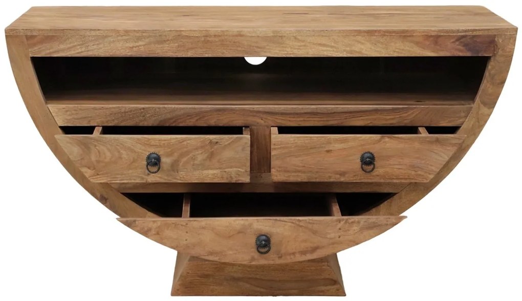 furniture-nabytek.cz - Televizní stolek masiv palisandr 120x65x45