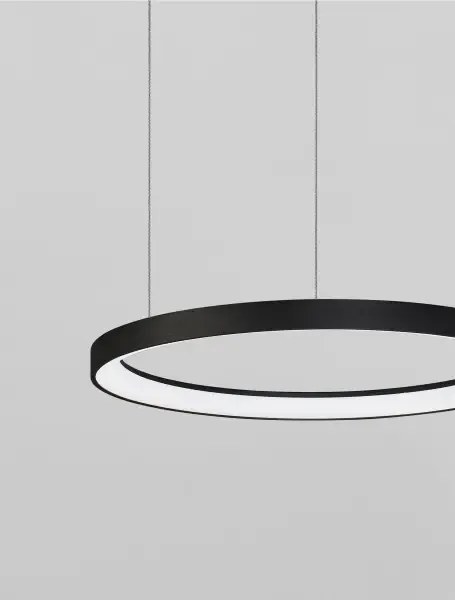 Moderný LED luster Pertino 58 2700K čierne