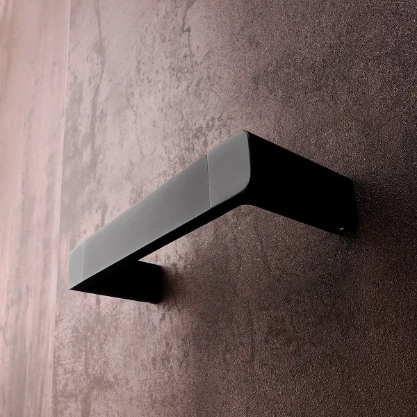 NIMCO MAC 29035-90 - Nástenný vešiak na uteráky MAYA 36 cm matná čierna