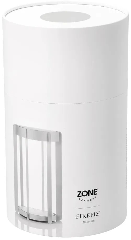 Svetlosivý vonkajší LED lampáš na USB (výška 30 cm) Firefly – Zone