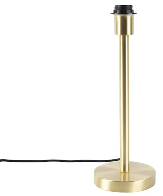 Klasická stolná lampa mosadz bez tienidla - Simplo
