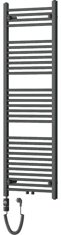 Mexen Mars, elektrické vykurovacie teleso 1500 x 500 mm, 600 W, antracitová, W110-1500-500-2600-66