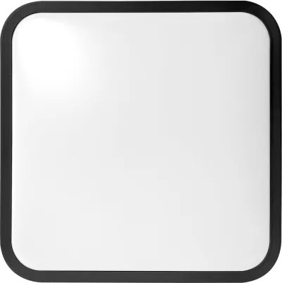Brilagi-LED Kúpeľňové stropné svietidlo ZENNA LED/18W/230V 28,5x28,5 cm IP44 čierna