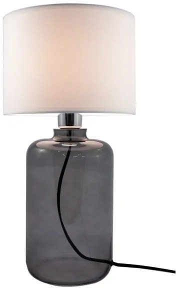 Zuma Line 5503WH - Stolná lampa SAMSUN 1xE27/40W/230V biela/čierna