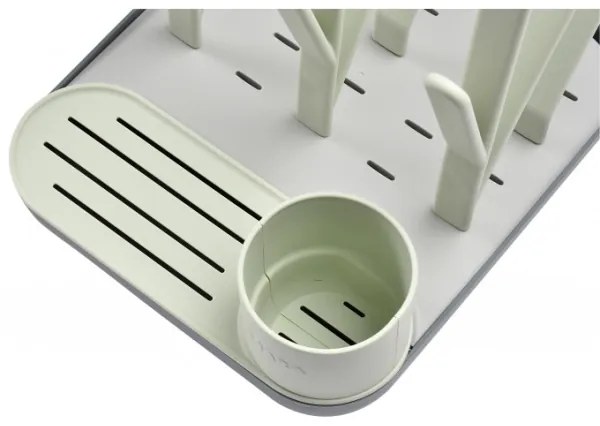 Beaba - Odkvapkávač na fľaše zelená/šedá