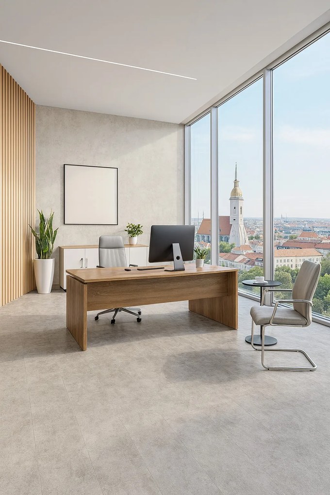 Beaulieu International Group, PVC podlaha - lino Master X Premium 3824, na mieru, šíře 2m,4m, béžová, pvc, chodba / predsieň