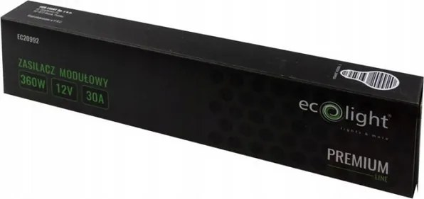 ECOLIGHT Zdroj LED tenké IP20 - 12V - 30A - 360W - Premium Line