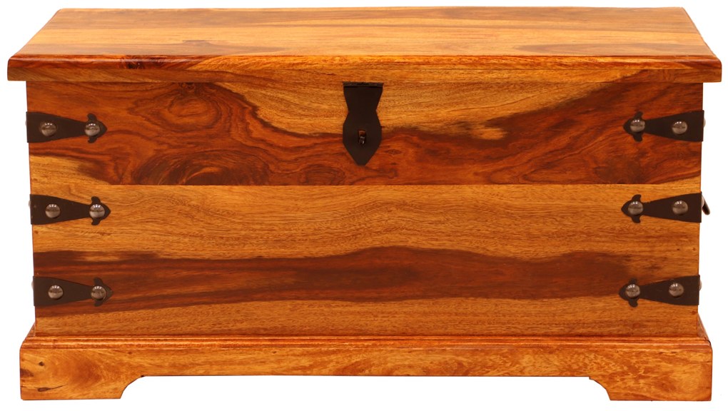 furniture-nabytek.cz - Drevená truhlica 90x45x45 z masívu palisander