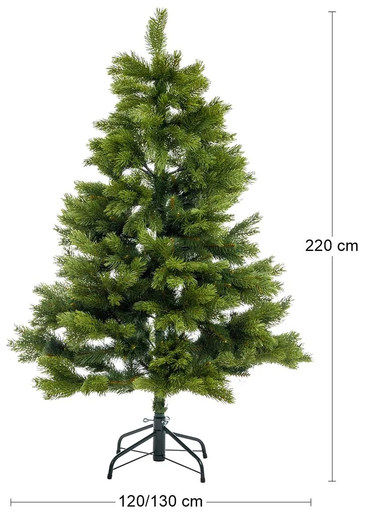 Vianočný stromček Christee 4 220 cm - zelená