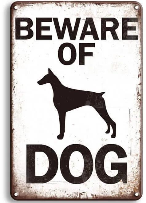 Ceduľa Beware Of Dog