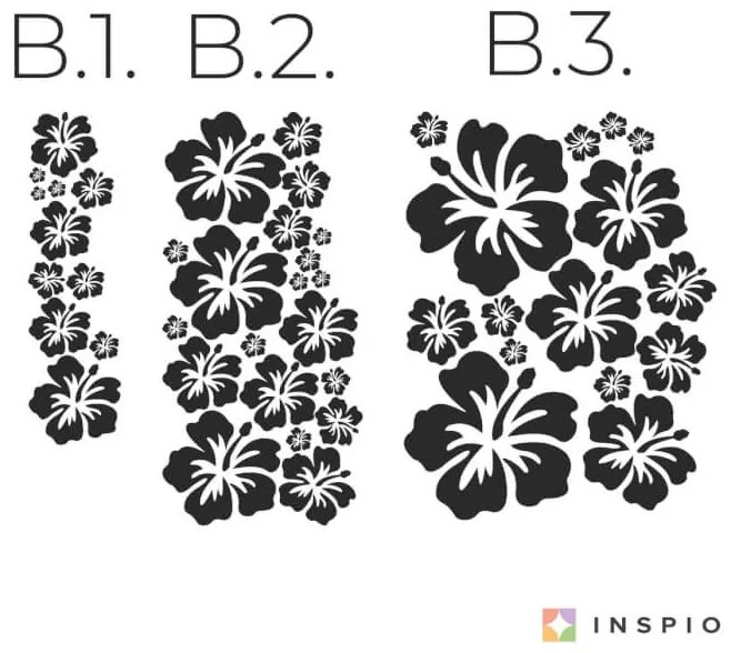 Nálepky na stenu - Kvety