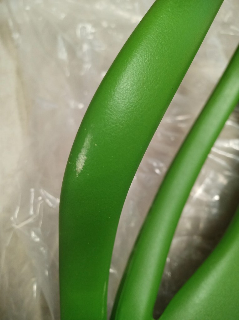 AKCIA Zelená plastová stolička KATO II. akosť