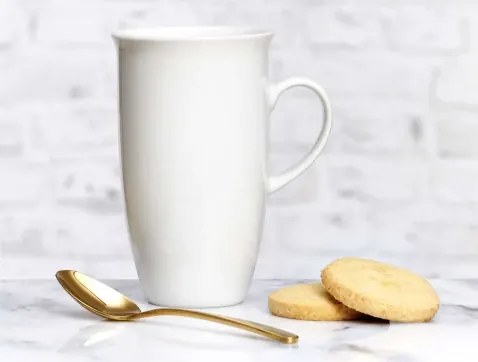 Hrnček Bianco 500 ml, biely%