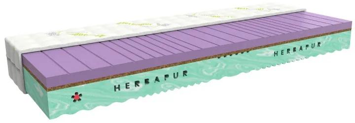 MPO HERBAPUR L OCEAN matrac s pamäťovou penou Levanduľa 100x200 cm S bylinkami