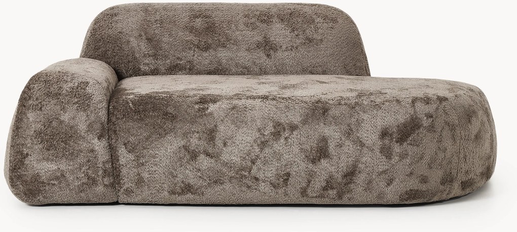 Ležadlo z plyšového buklé Wolke (2-miestne)