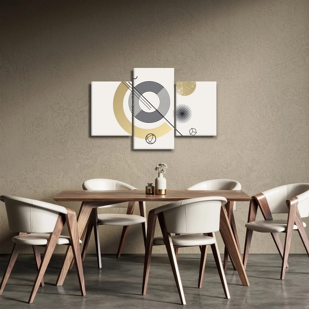 Obraz - Geometrické tvary N⁰2 (90x60 cm)