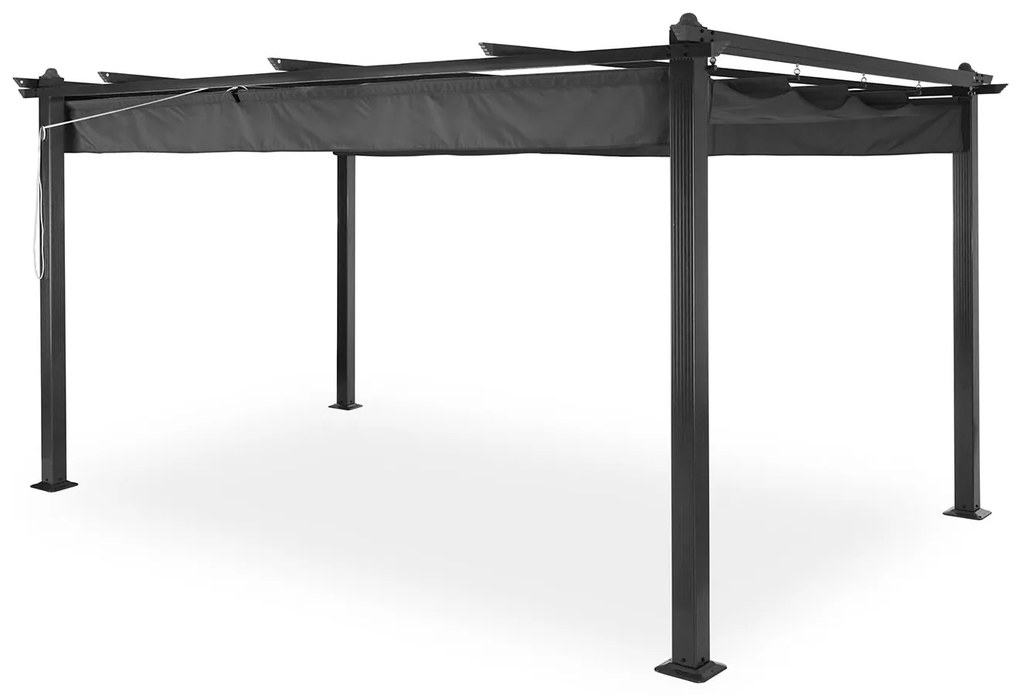 blumfeldt Pantheon pergola | 3 x 4 m | odolná voči poveternostným vplyvom | UV ochrana | celoročné použitie
