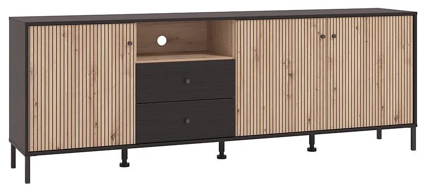 TV stolík Correze Čierna/Artisan 11013530