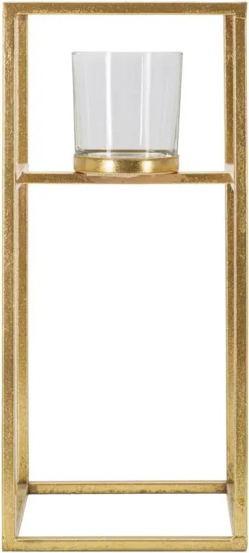 Svietnik Elegant 35 cm zlatý