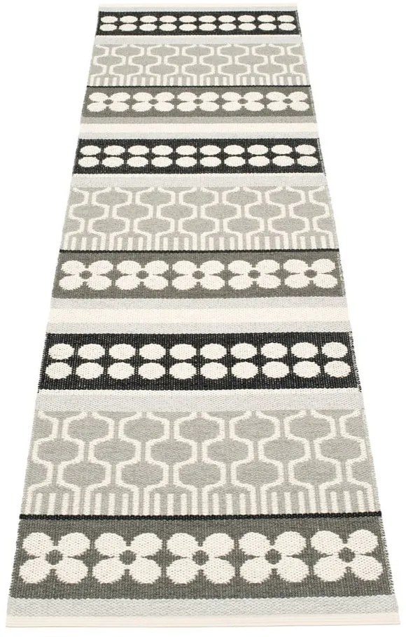 Sivo-krémový vnútorný a vonkajší behúň 70x270 cm Asta Warm Grey – Pappelina