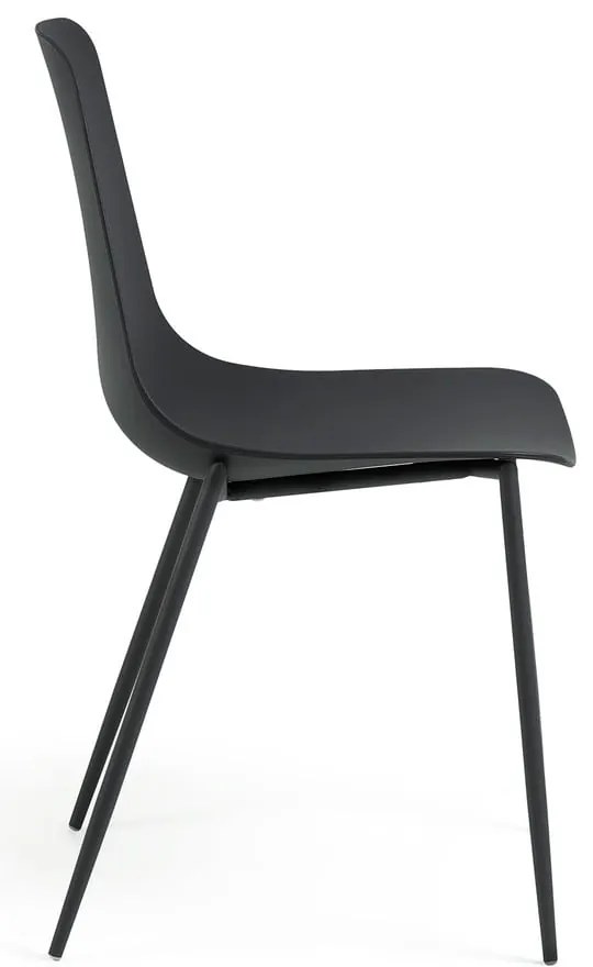 Čierna jedálenská stolička Kave Home Wassu