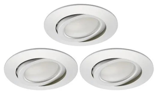 Briloner Briloner 8309-039 - SADA 3x LED Stmievateľné kúpeľňové svietidlo LED/5W/230V IP23 BL1561