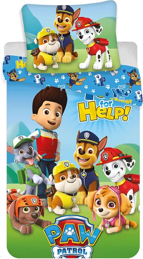 Jerry Fabrics Detské obliečky LABKOVÁ PATROLA 137