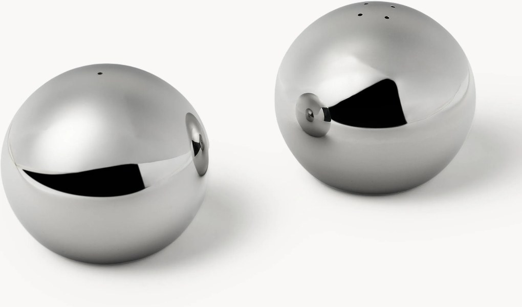 Kovové soľničky a koreničky Polaris