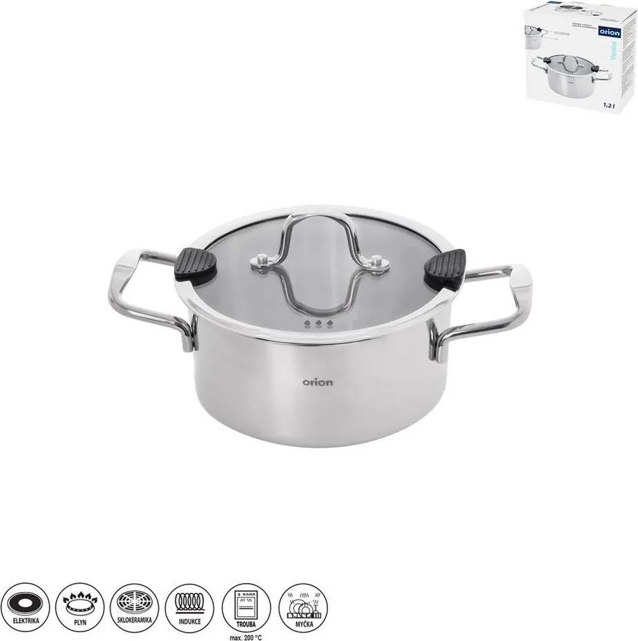 Antikoro kastról s pokrievkou 1,2 l Venice – Orion