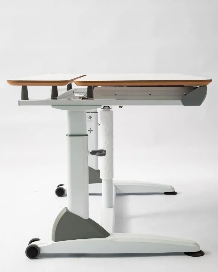 AMADEUS - AMADEUS Detský rastúci stôl ROLAND V biely