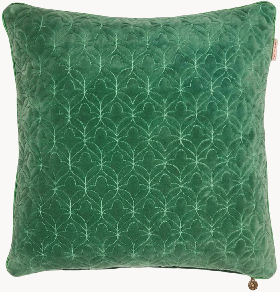 Obojstranný vankúš z bavlneného zamatu Quilty Dreams