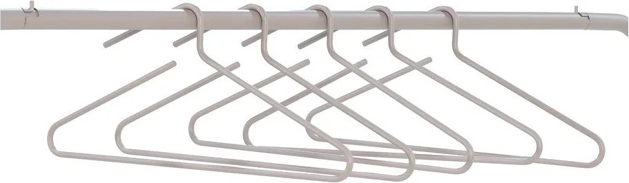 Taupe oceľový stojan na oblečenie 118x160x57 cm Hang-On – Spinder Design