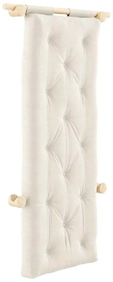 Ľanové kreslo v prírodnej farbe Hooked – Karup Design