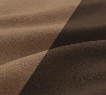 Pohovka NOLA rozkladacia, hnedá / cappuccino