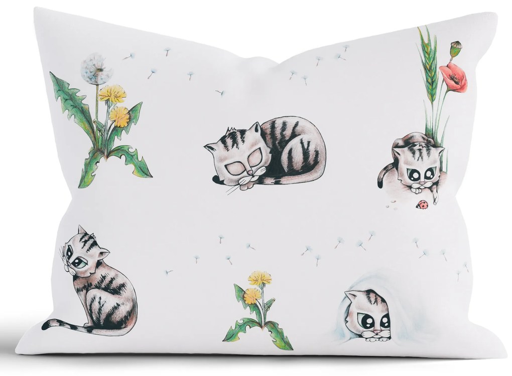 Bavlnená obliečka na vankúš Renforcé 70 × 90 cm - Mourek