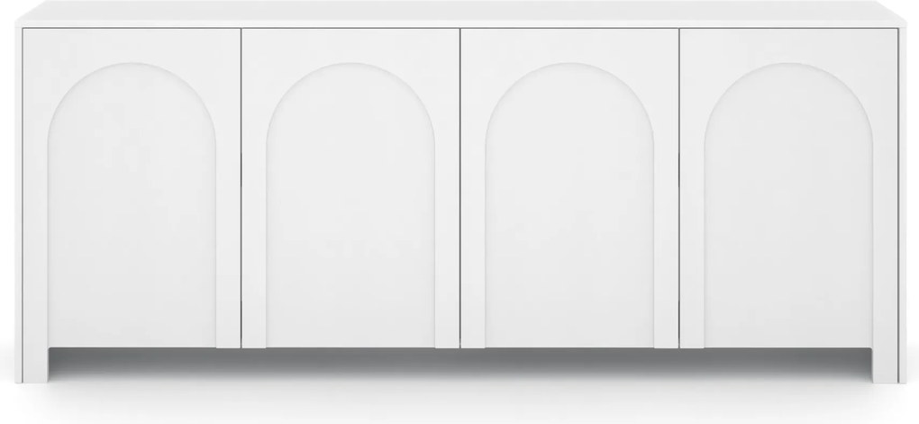 Komoda Arco 204 cm bílá