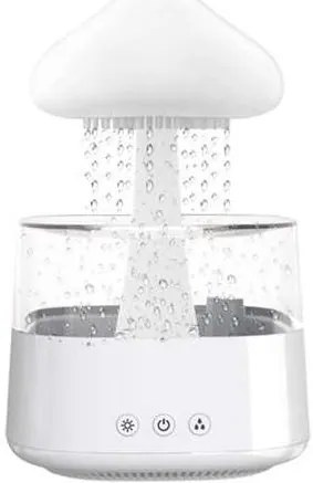 Bestent Zvlhčovač vzduchu LED lampa Dažďové kvapky