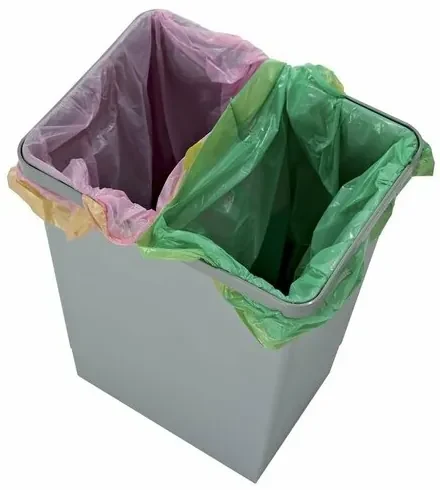 Elletipi Plastový kôš s rukoväťami 8 l, sivá , 8 l