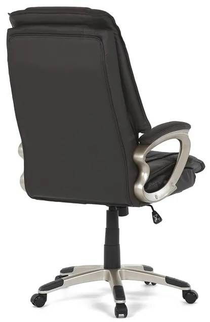 Autronic BONTEC Kancelárske kreslo, hojdací mechanizmus, hnedá koža, KA-Y293 BR Farba: Hnedá