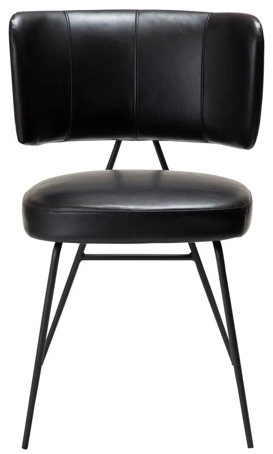 Čierna jedálenská stolička Roost – DAN-FORM Denmark